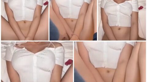น้องโม่ยจัง นอนแหกขาโชว์โคตรเสียวเล่นหน้