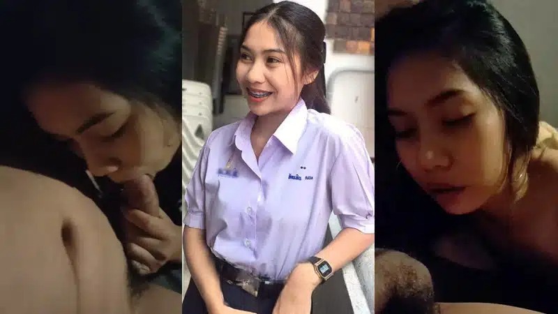 คลิปหลุดนักเรียน นักเรียนม.ปลาย หน้าตาดี น่าเย็ดมาก อมควยเก่งมาก