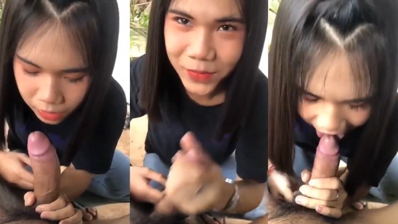 คลิปหลุดนักเรียน นักเรียนไทย น่ารัก สวยหน้าคมมาก อมควยให้แฟน ดูดควยเก่ง เห็นแล้วเสียวแทน 18+