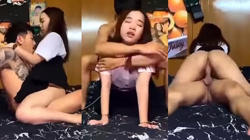 คลิปหลุดนักศึกษา นัดเย็ดสาวรุ่นน้อง นักเรียนไทย โดนแฟนพามาเย็ดหีที่บ้าน หลังเลิกเรียนจัดหนักสุดๆ